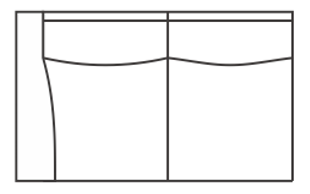 Single Arm 3 Seater