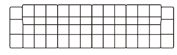 Left 3 Seater + Right 3 Seater configuration